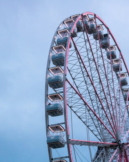 zdjęcie diabelskiego młynu