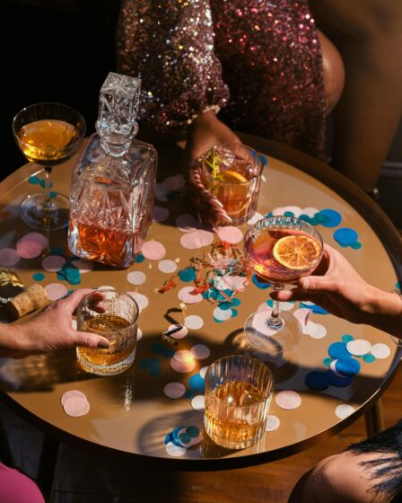 party, table, cheers, home party, colors